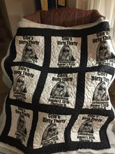 Load image into Gallery viewer, Memory Quilt, Keepsake quilt, Wedding Quilt, Graduation Quilt, Retirement quilt, Vacation Quilt,